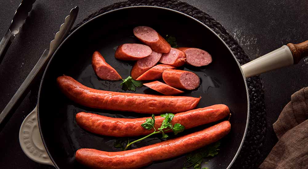 Kebben Mettwurst frisch zubereitet – richtig lecker, richtig gut